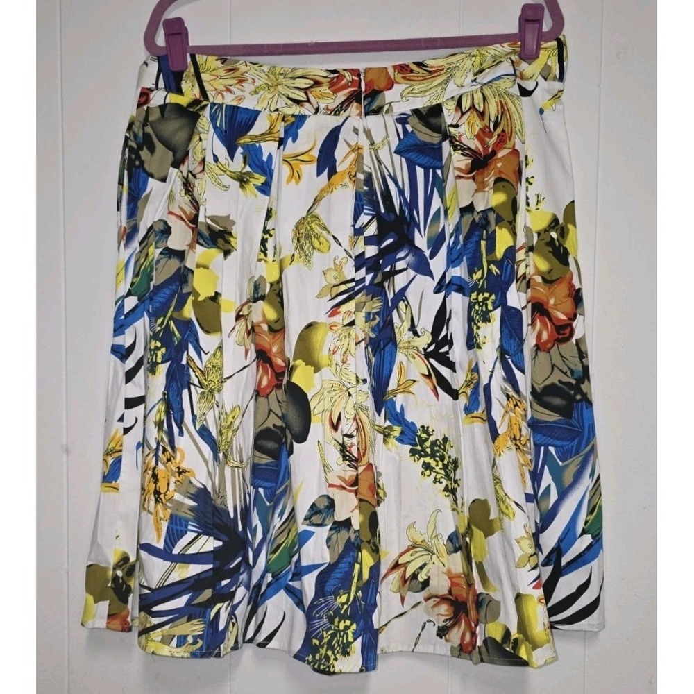 Unbranded Floral Skirt‎ Women's XL EUC | Tropical Chic Classic Flowy 🌺